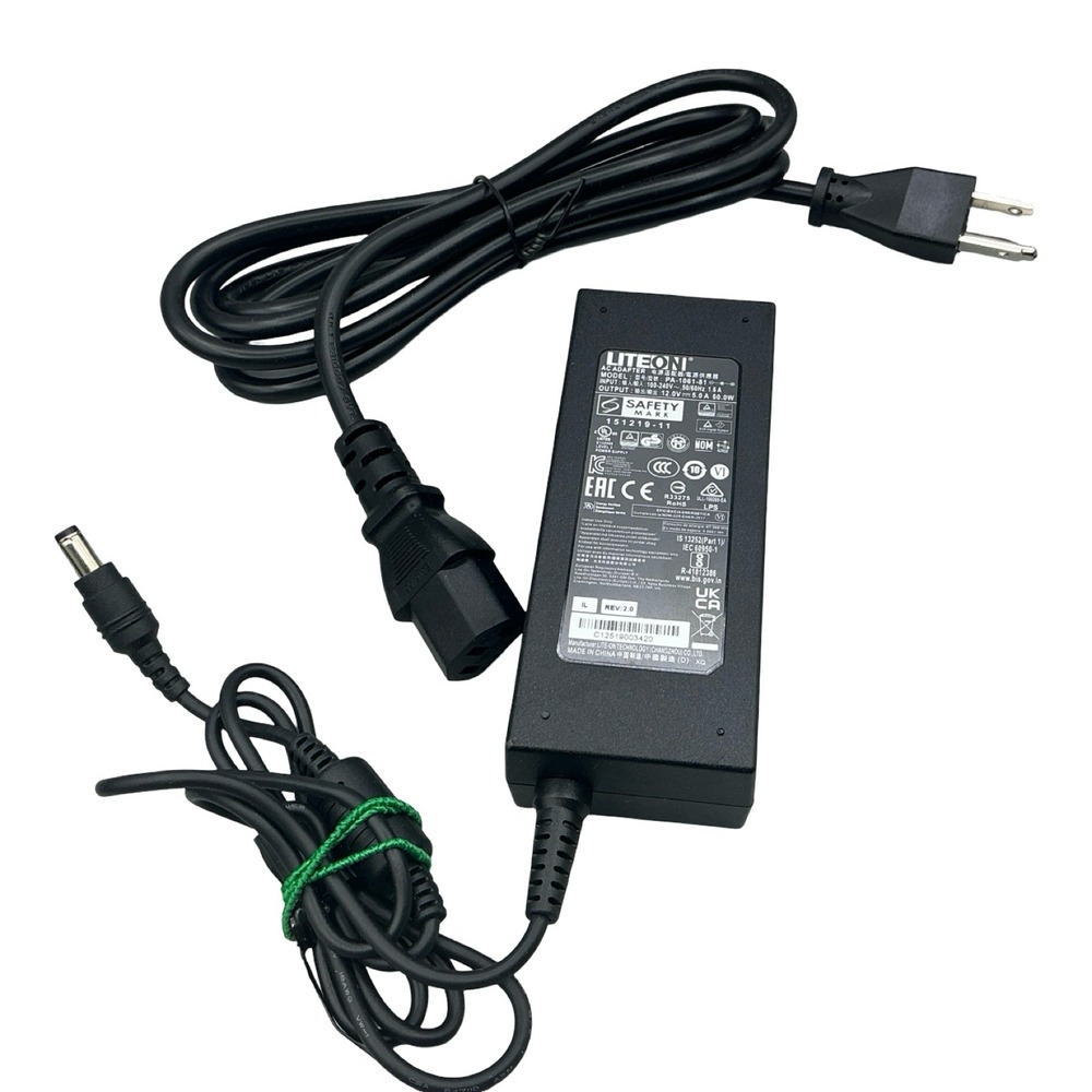 Liteon PA-1061-81 AC Adapter 12V 5A 60W Power Supply Charger Black